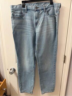 Old Navy Light Wash Men’s Jeans Athletic Taper Fit 38x32